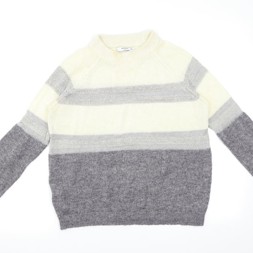 Mango Womens Multicoloured   Pullover Jumper Size 6