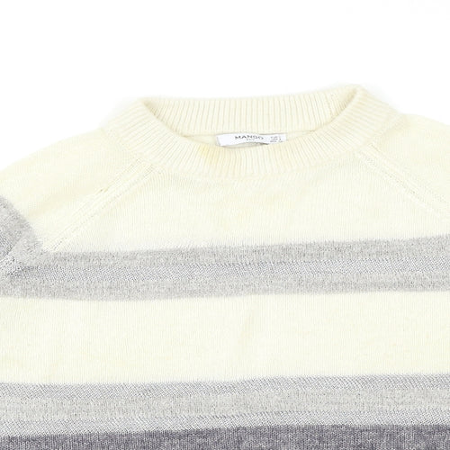 Mango Womens Multicoloured   Pullover Jumper Size 6