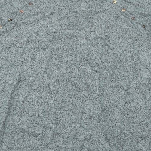 Preworn Womens Green   Basic T-Shirt Size 12