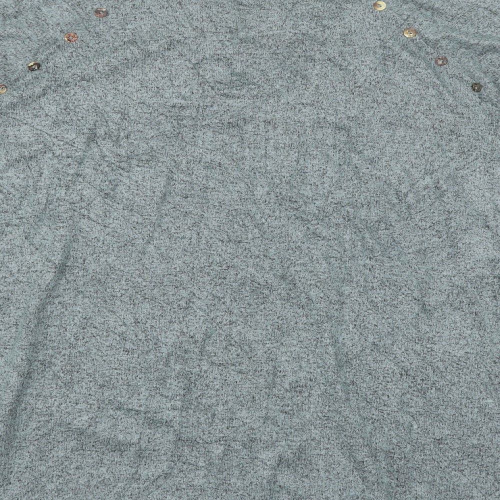 Preworn Womens Green   Basic T-Shirt Size 12