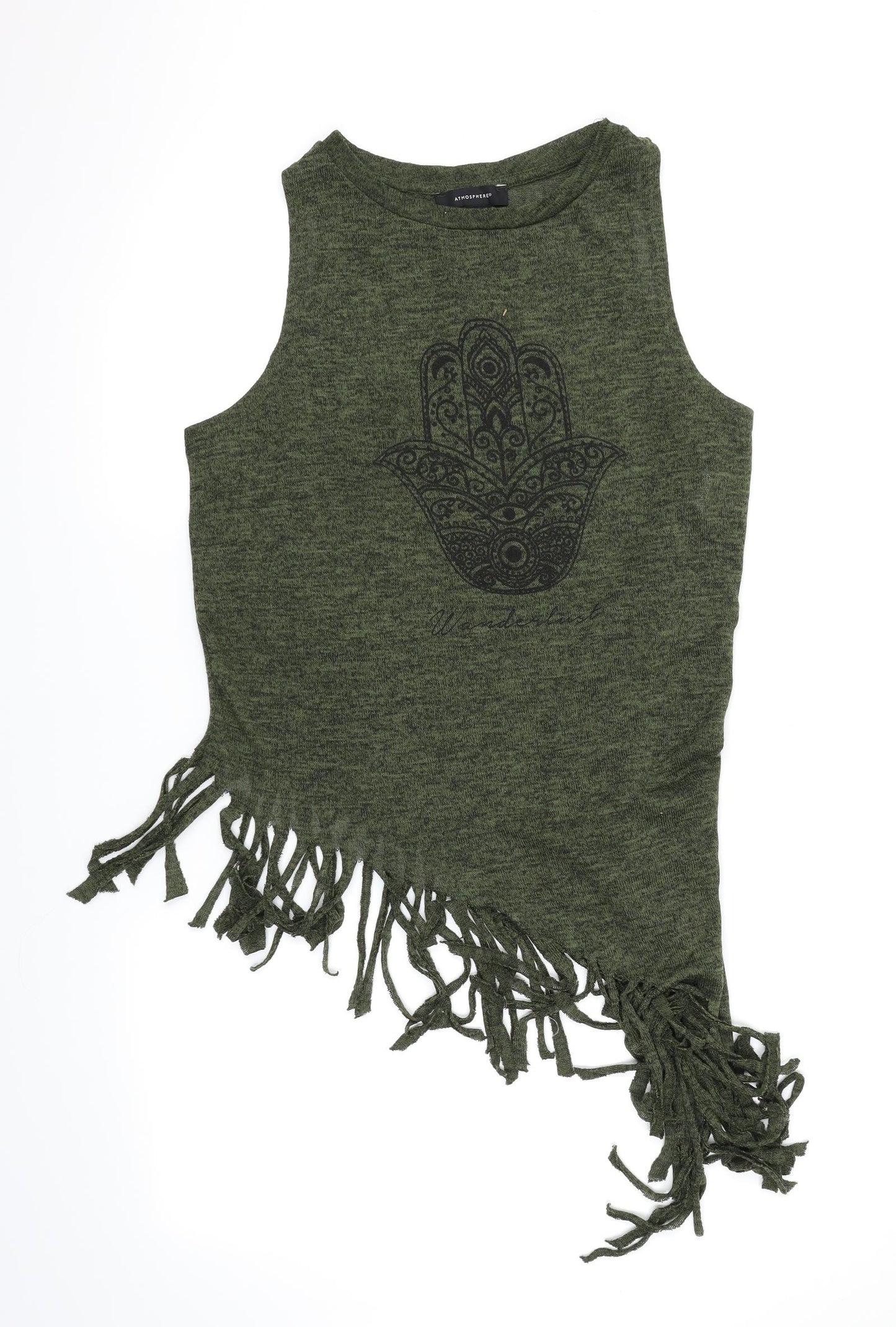 Atmosphere Womens Green   Tunic Tank Size 12