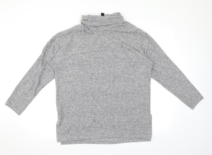 New Look Womens Grey   Pullover Jumper Size S