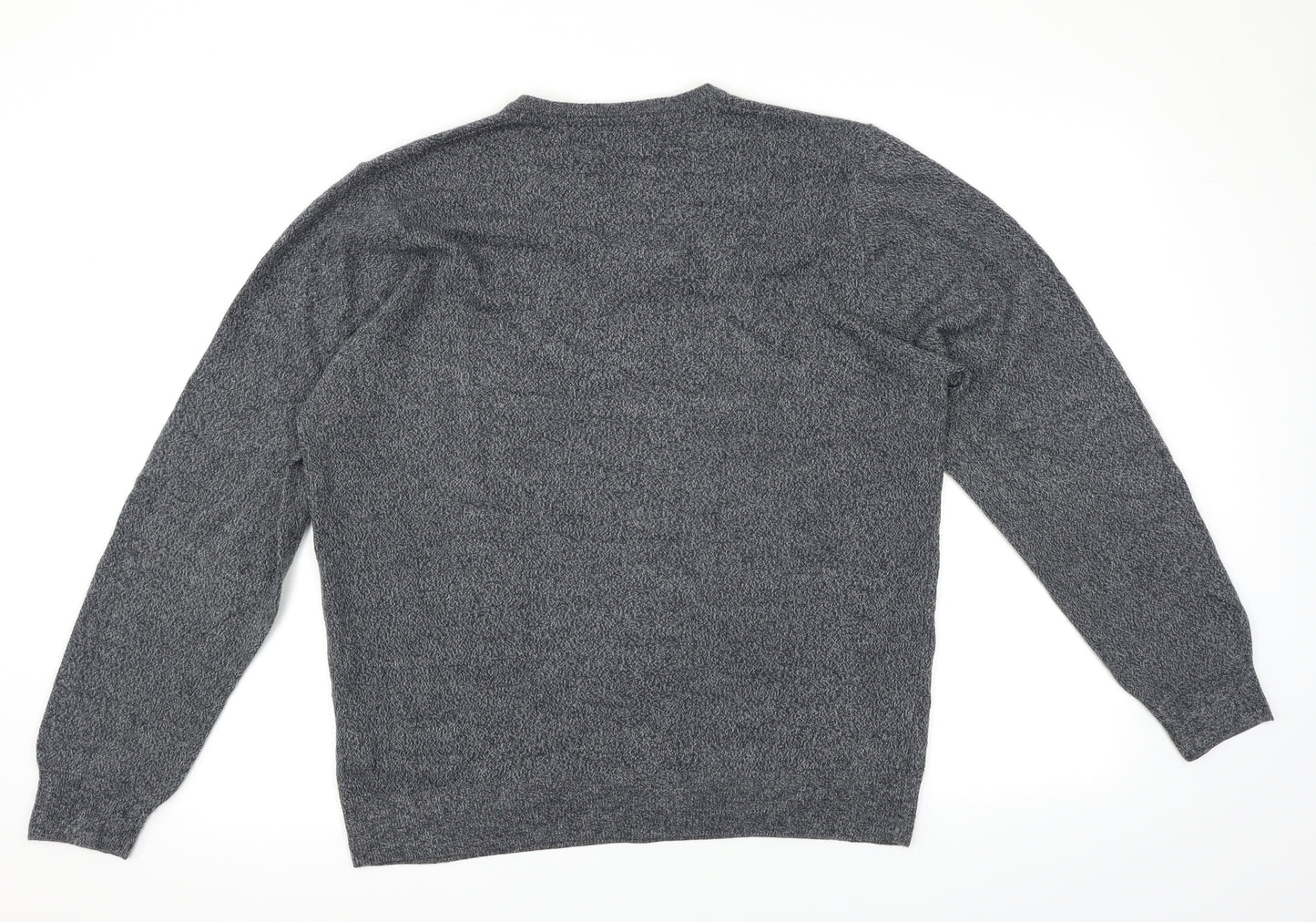 M&S Mens Grey   Pullover Jumper Size L