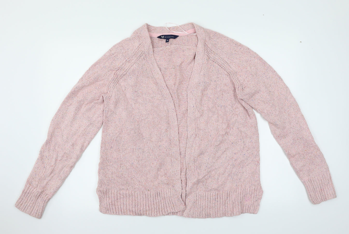 Crew Clothing Womens Pink   Cardigan Jumper Size 12