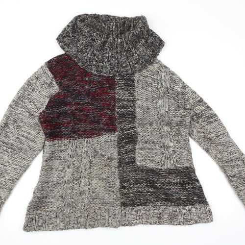 Anna Rose Womens Multicoloured   Pullover Jumper Size XL