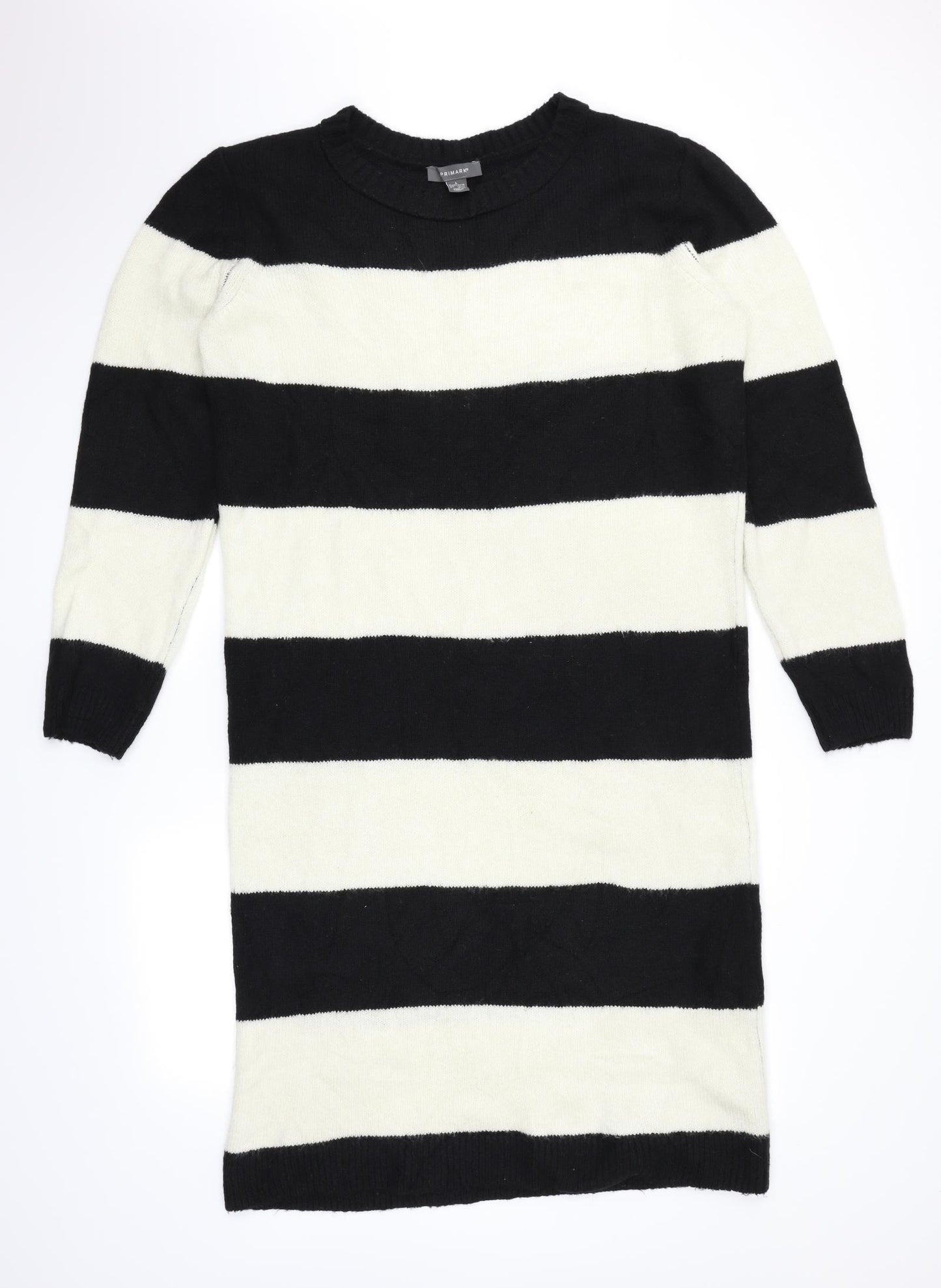Primark Womens Multicoloured Striped  Jumper Dress  Size 16