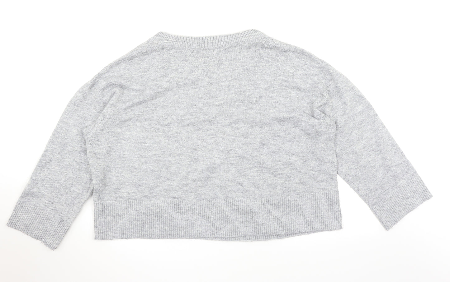 H&M Womens Grey   Pullover Jumper Size 12