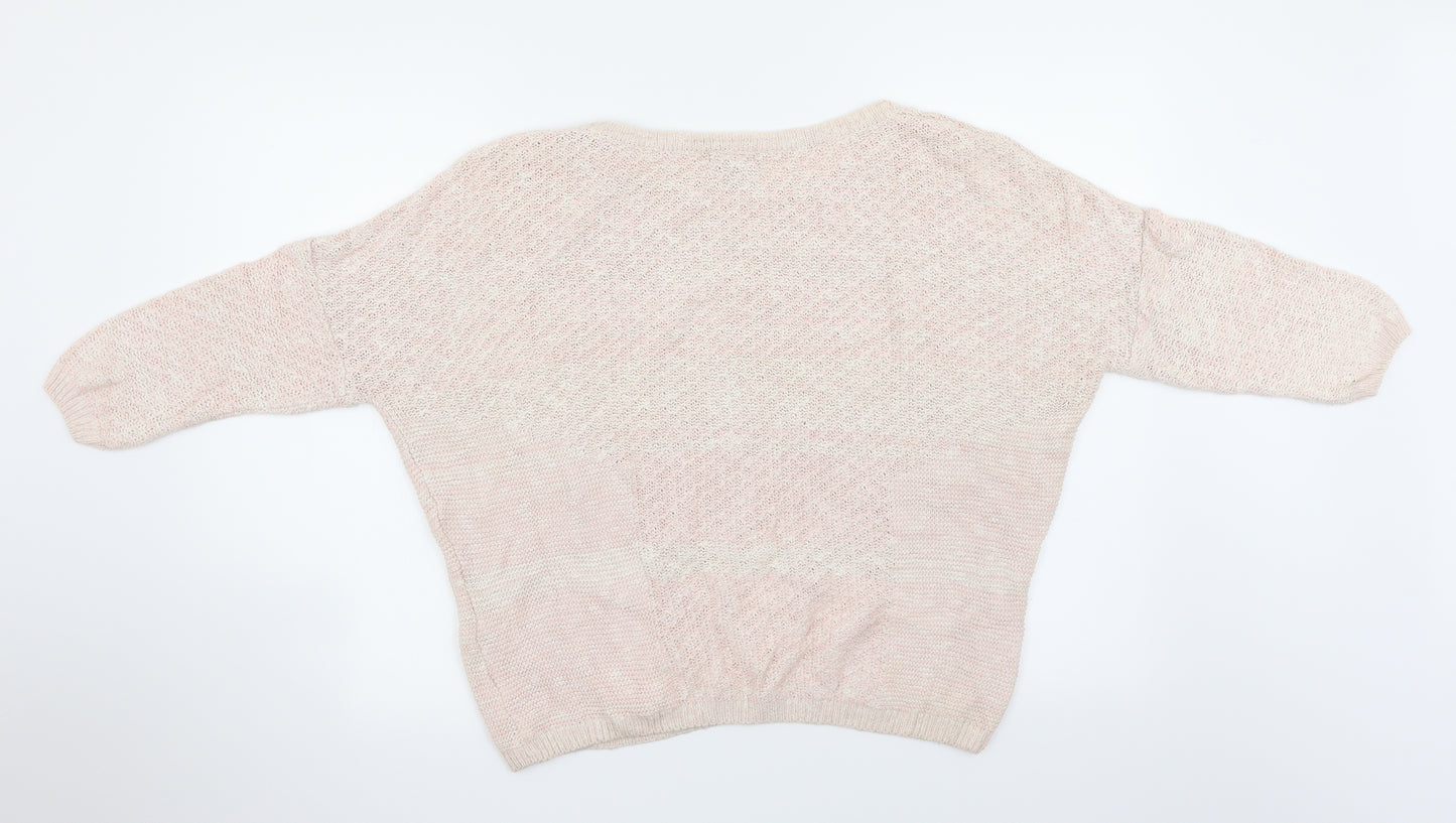 Topshop Womens Pink   Pullover Jumper Size 8