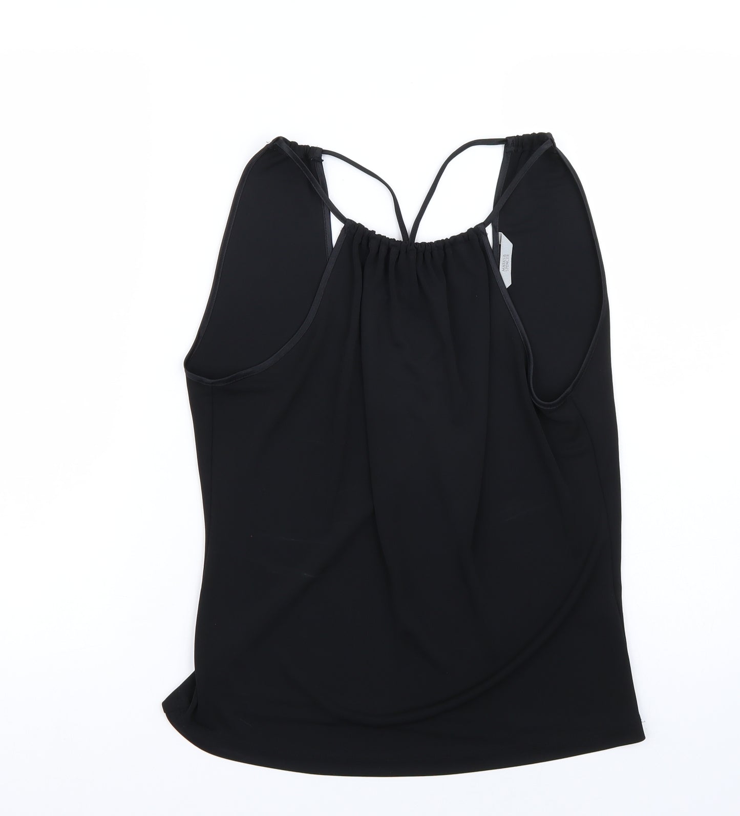 Marks and Spencer Womens Black   Basic T-Shirt Size 14