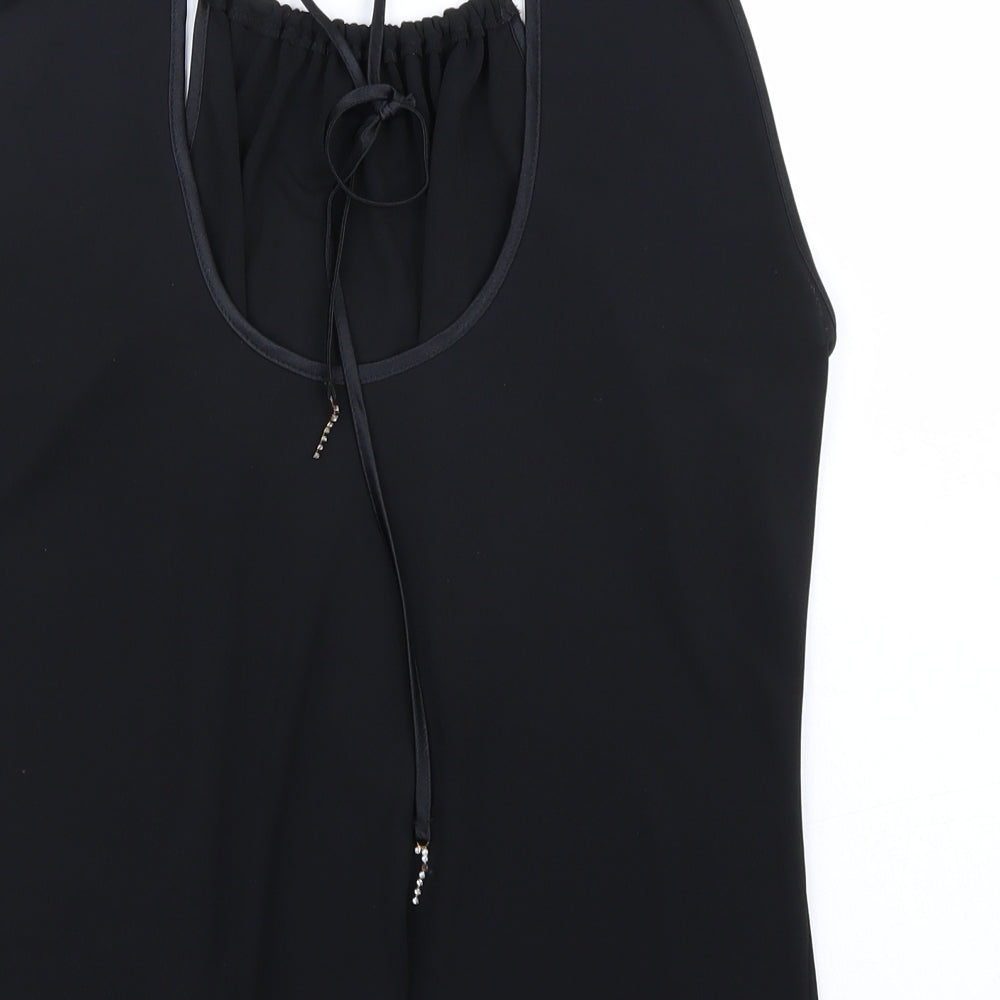 Marks and Spencer Womens Black   Basic T-Shirt Size 14