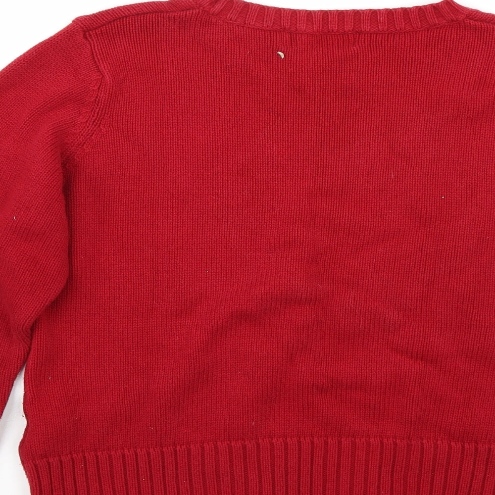 EWM Womens Red   Pullover Jumper Size M