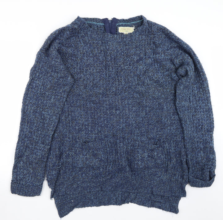 Vintage Couture Womens Blue   Pullover Jumper Size 18