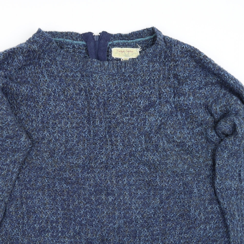 Vintage Couture Womens Blue   Pullover Jumper Size 18