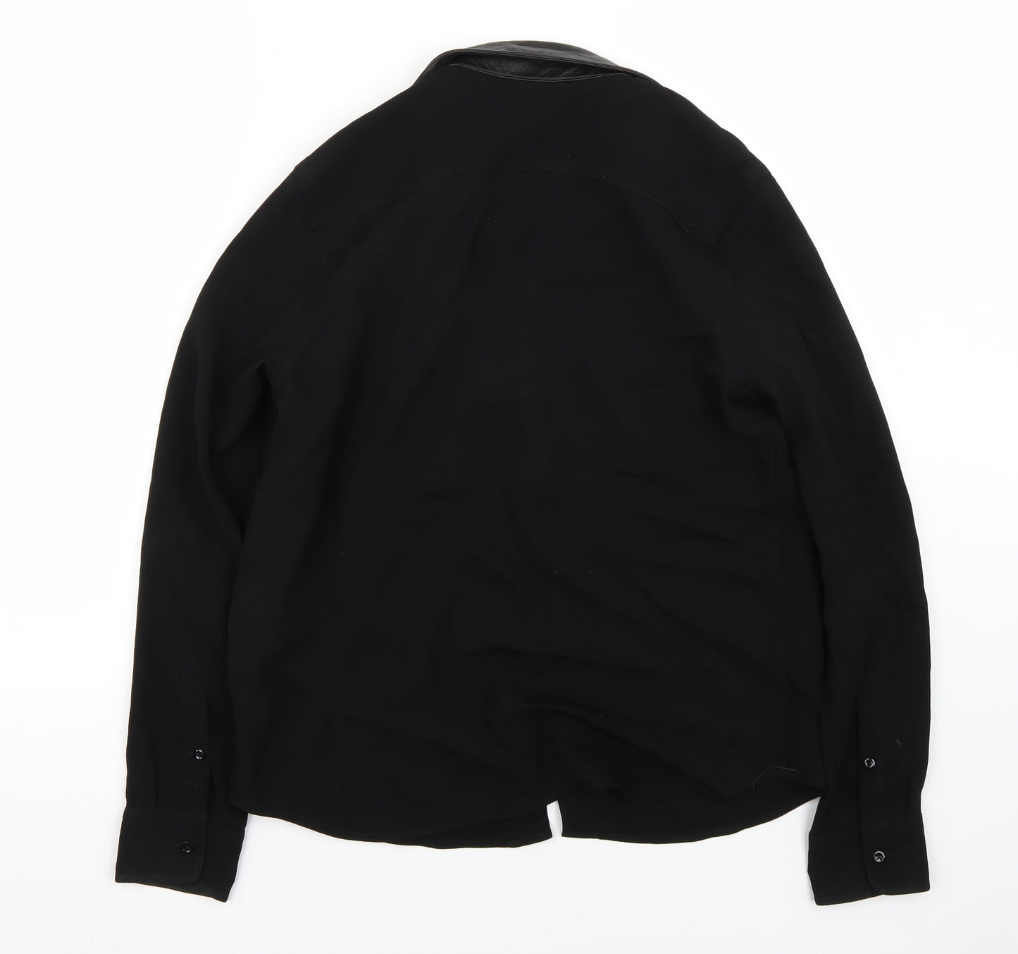 Polo Ralph Lauren Womens Black   Basic Button-Up Size 6