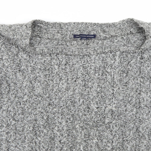 American Eagle Outfitters Womens Grey   Pullover Jumper Size L