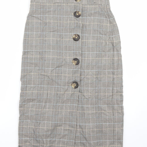 Marks and Spencer Womens Brown   A-Line Skirt Size 8