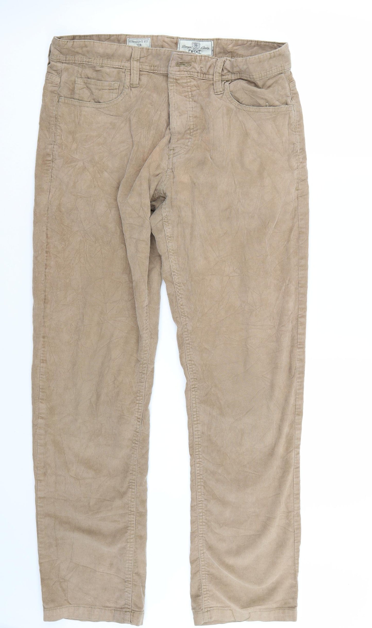 NEXT Mens Brown   Straight Jeans Size 32 L29 in