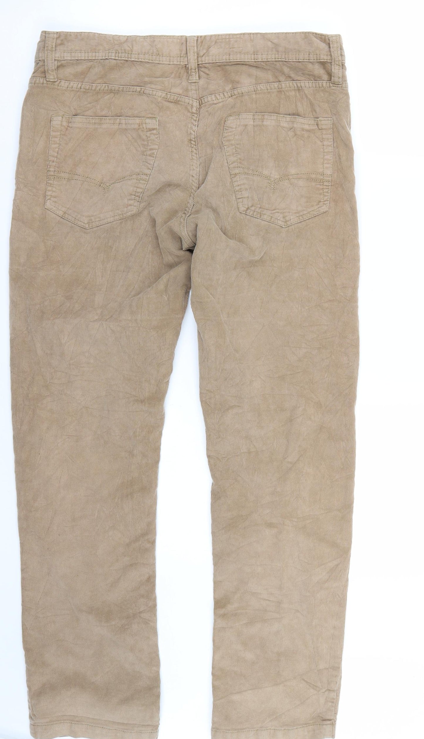 NEXT Mens Brown   Straight Jeans Size 32 L29 in