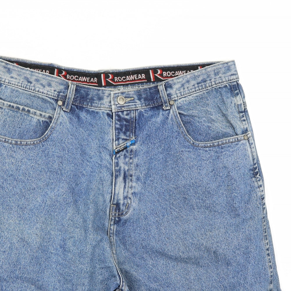 Rocawear Mens Blue   Bermuda Shorts Size 40