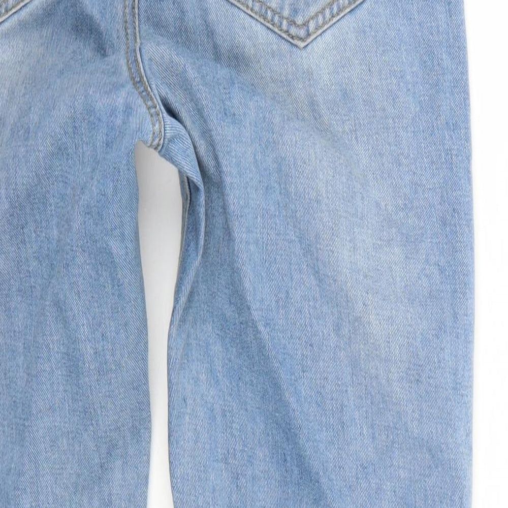 Nasty Gal Womens Blue   Cropped Jeans Size 10 L27 in