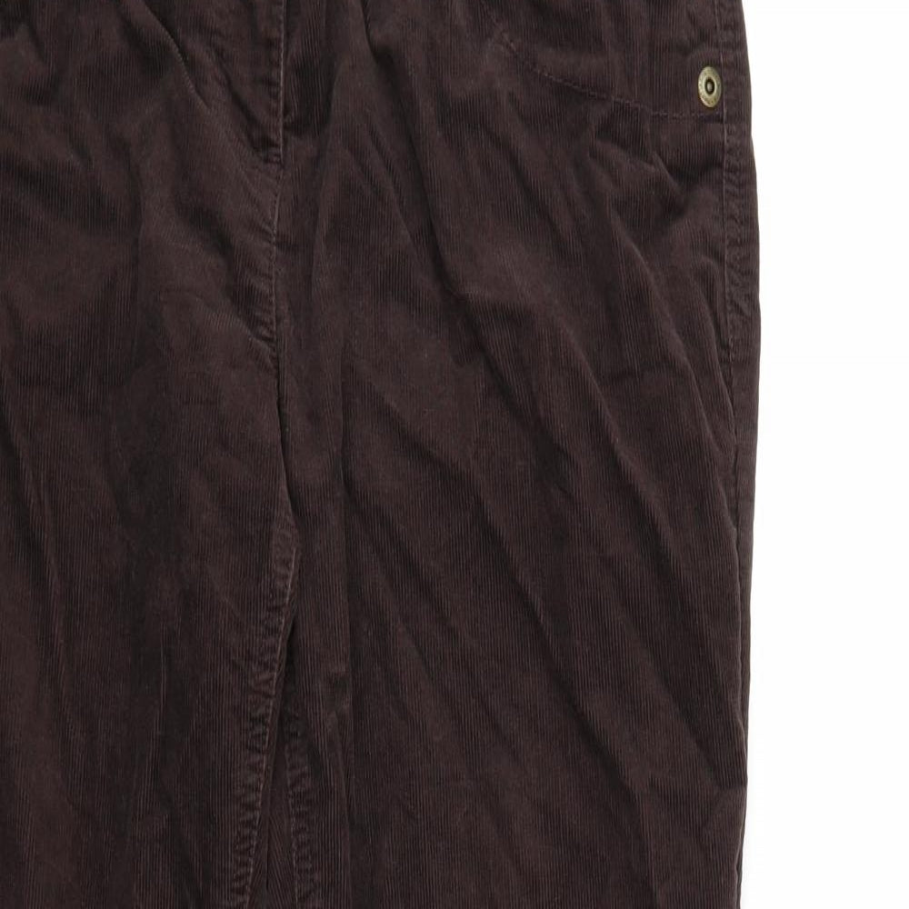 NEXT Womens Brown   Trousers  Size 16 L31 in