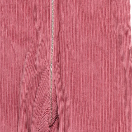 ASOS Womens Pink   Cropped Trousers Size 32 L24 in