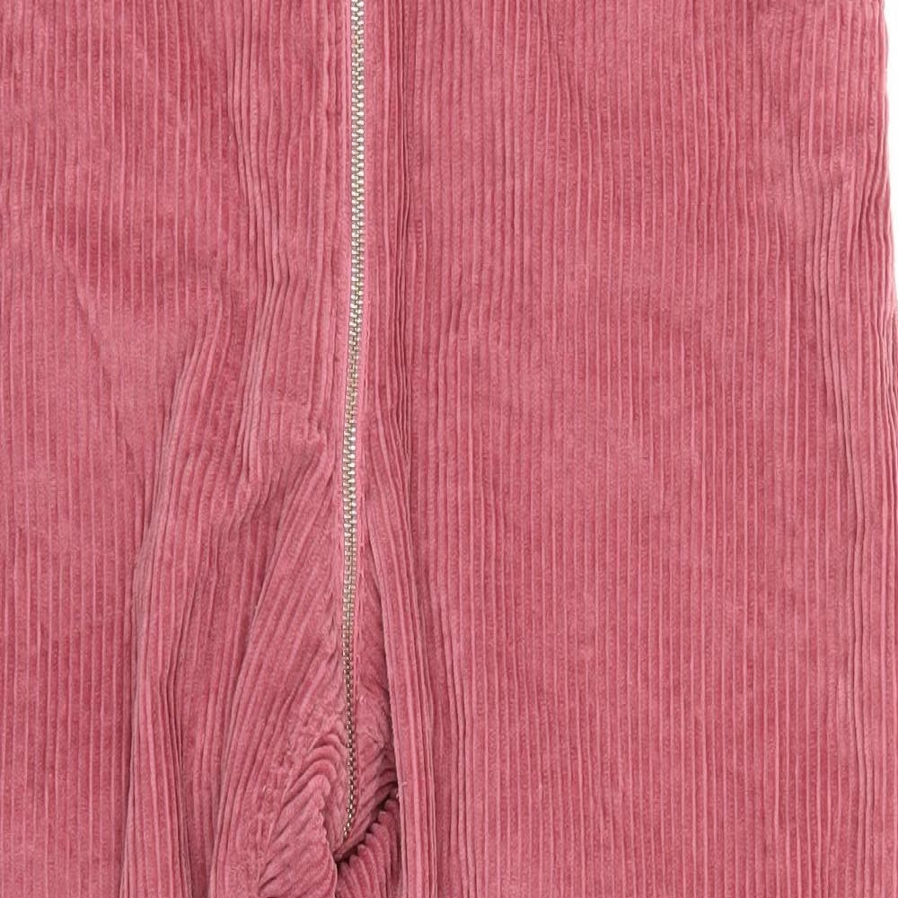 ASOS Womens Pink   Cropped Trousers Size 32 L24 in