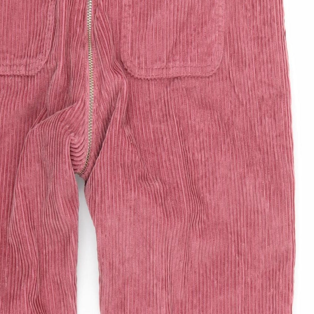ASOS Womens Pink   Cropped Trousers Size 32 L24 in