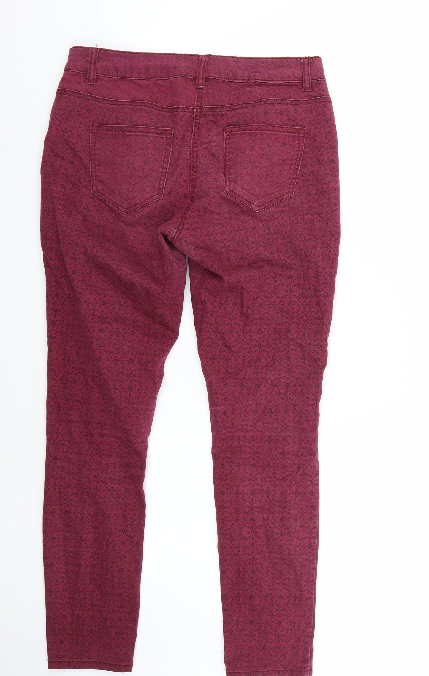TU Womens Purple   Skinny Jeans Size 16 L28 in