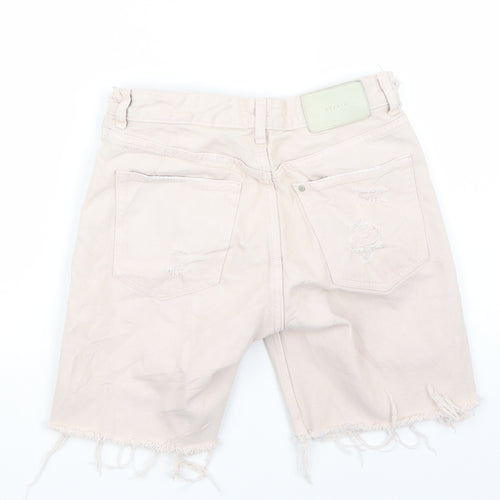 & denim Mens Ivory   Bermuda Shorts Size 24
