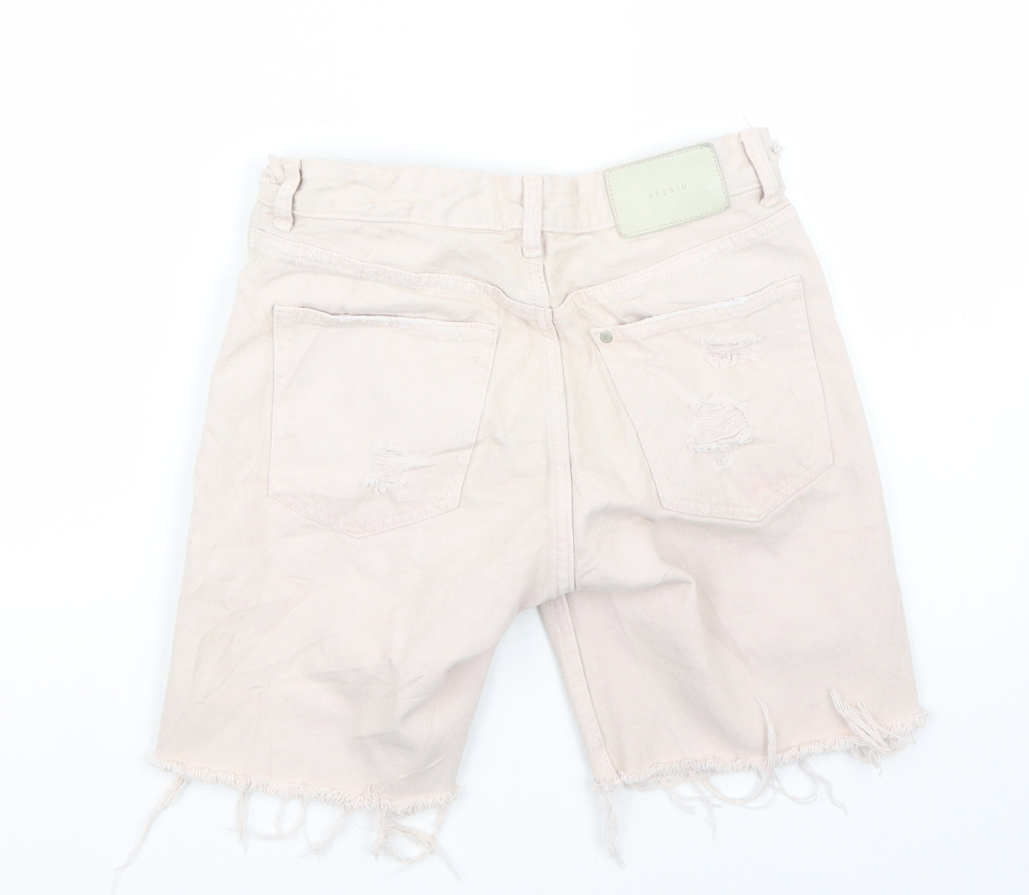 & denim Mens Ivory   Bermuda Shorts Size 24