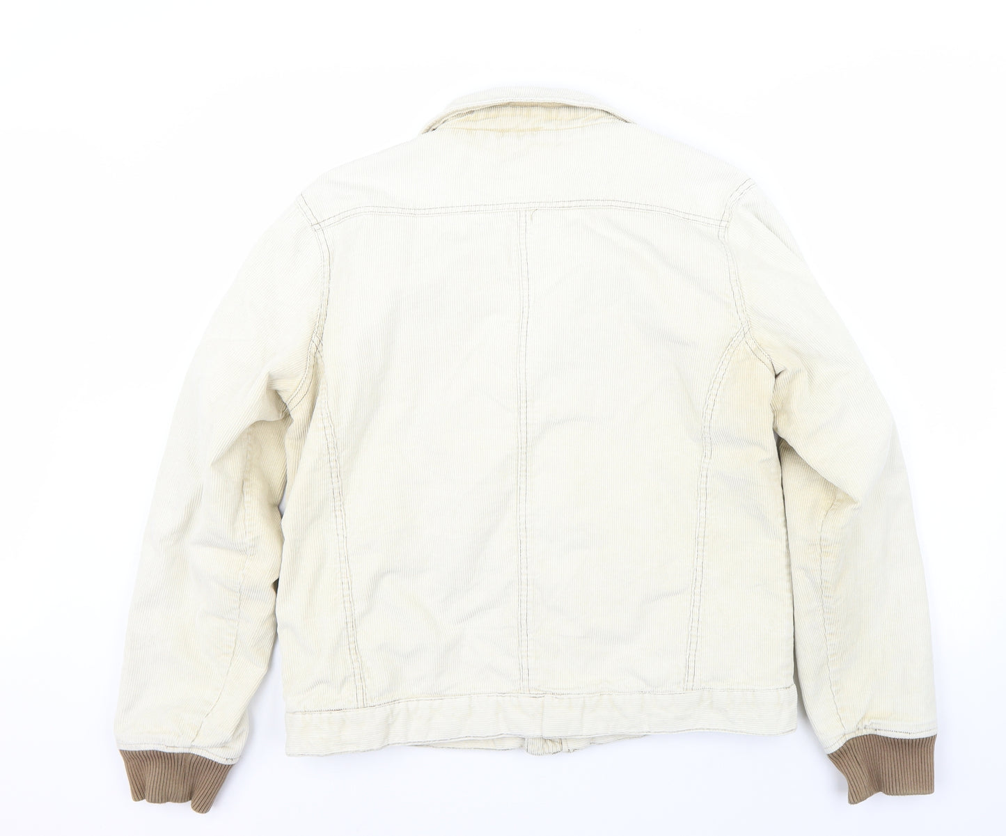 Cherokee Mens White   Jacket Coat Size L