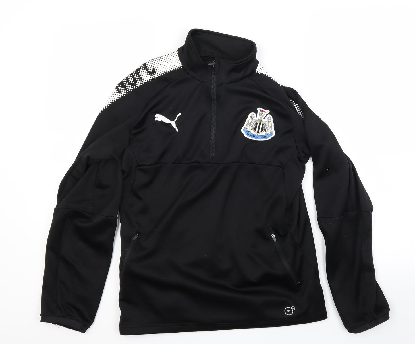 PUMA Boys Black   Pullover Sweatshirt Size 13-14 Years  - Newcastle United