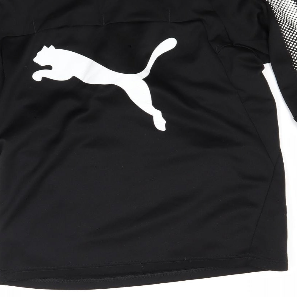 PUMA Boys Black   Pullover Sweatshirt Size 13-14 Years  - Newcastle United