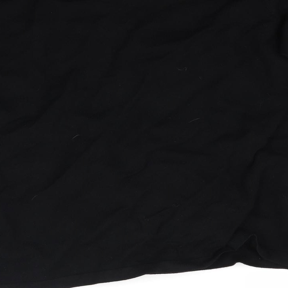 Bonmarché Womens Black Floral  Cardigan Jumper Size 14