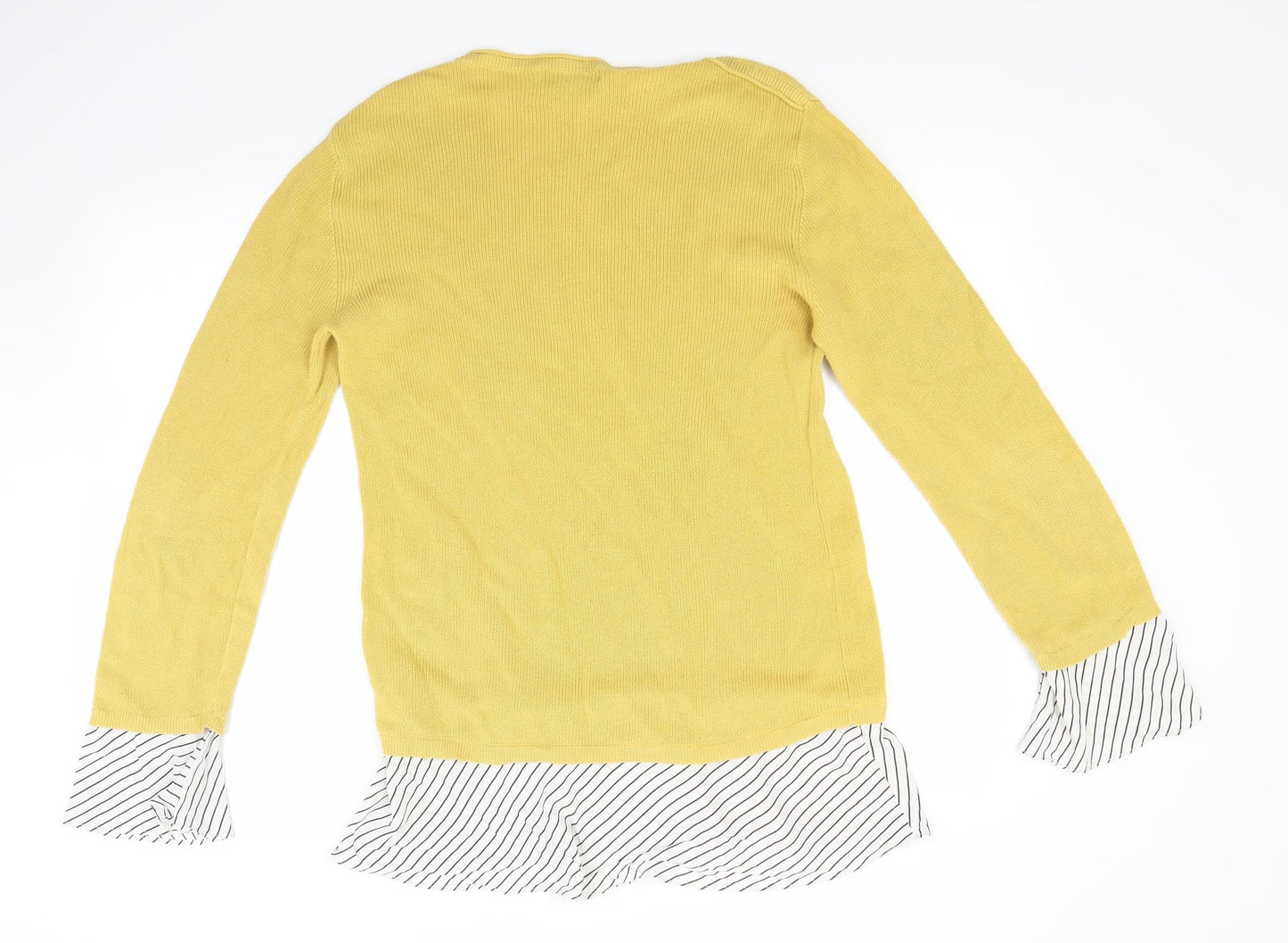 NEXT Womens Yellow   Pullover Jumper Size 12