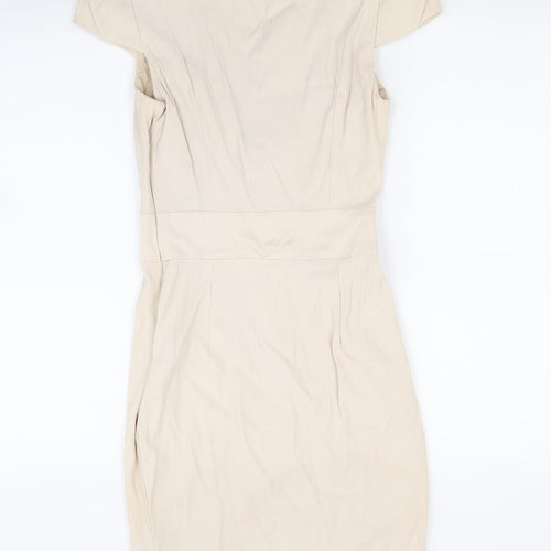French Connection Womens Ivory   Pencil Dress  Size 6