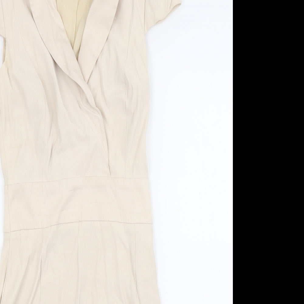 French Connection Womens Ivory   Pencil Dress  Size 6