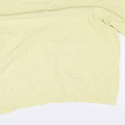 Marks and Spencer Womens Yellow   Pullover Jumper Size 16