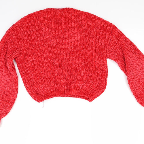 Candy Couture Womens Red   Pullover Jumper Size 12
