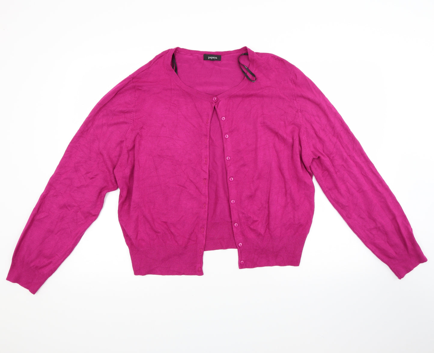 Papaya Womens Pink   Pullover Jumper Size 20