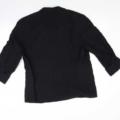 Lebek Womens Black   Jacket Blazer Size 18