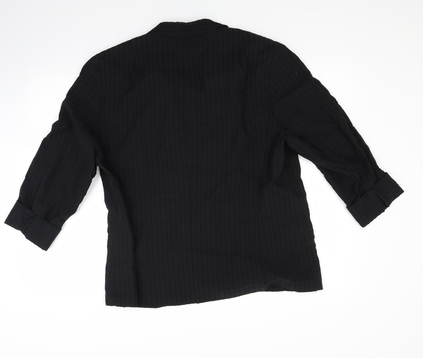 Lebek Womens Black   Jacket Blazer Size 18