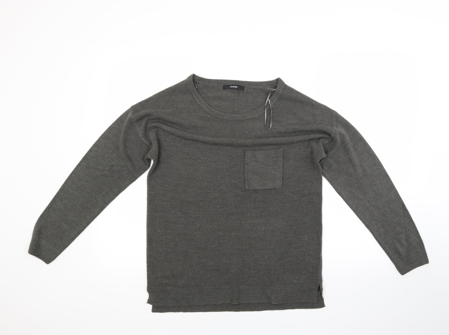 George Womens Grey   Pullover Jumper Size 10