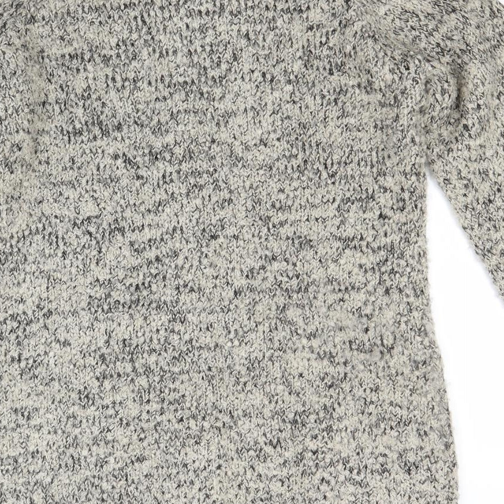 Dorothy Perkins Womens Grey   Jumper Dress  Size 14