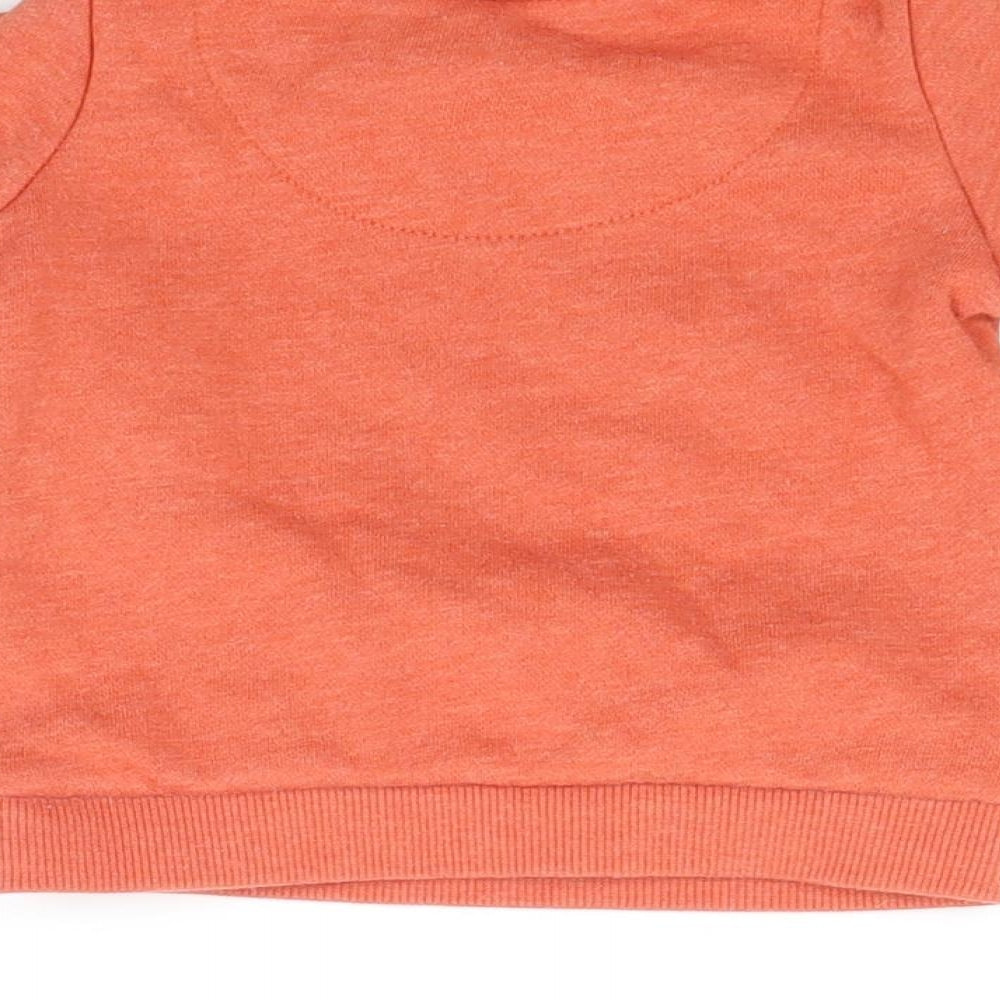 F&F Boys Orange   Pullover Jumper Size 0-3 Months  - Genius