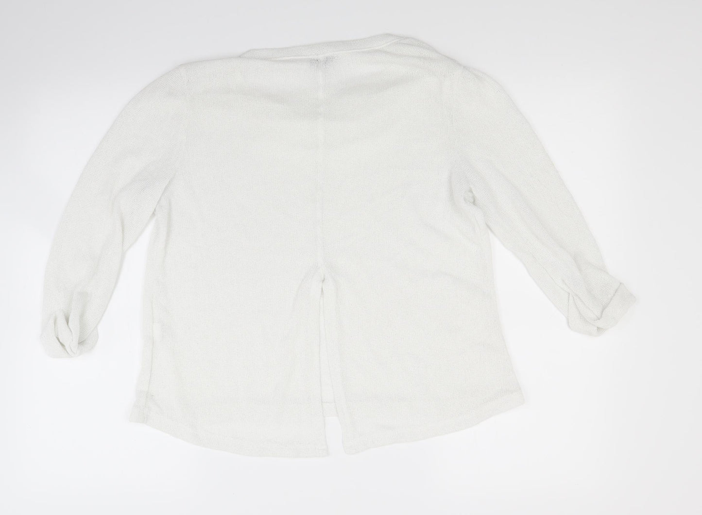 River Island Womens White   Pullover Jumper Size 12