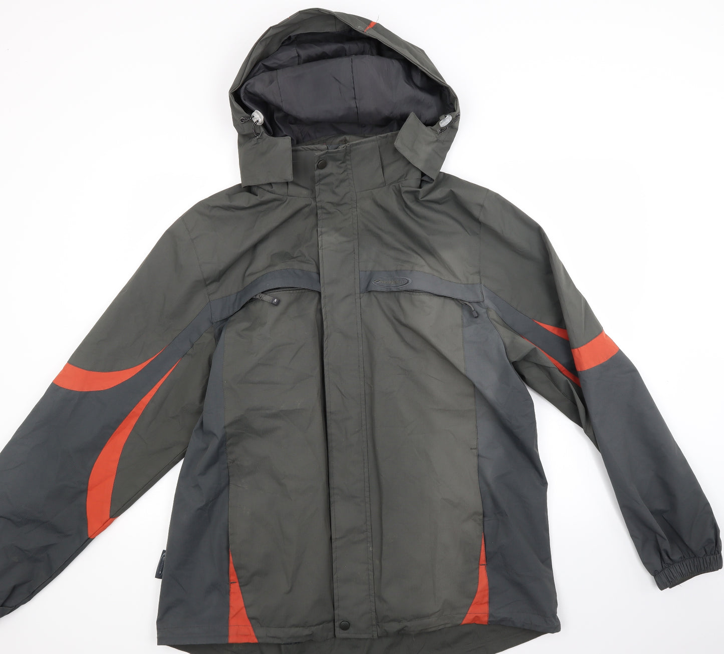 Mountain Life Mens Brown   Windbreaker Coat Size L