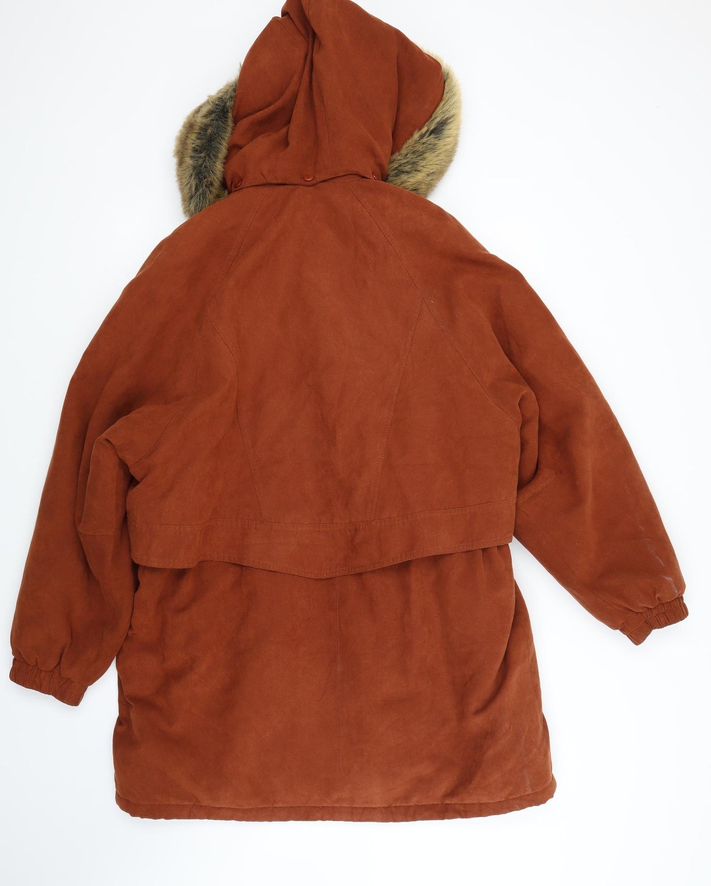 Sympatex Womens Brown   Overcoat Coat Size 14