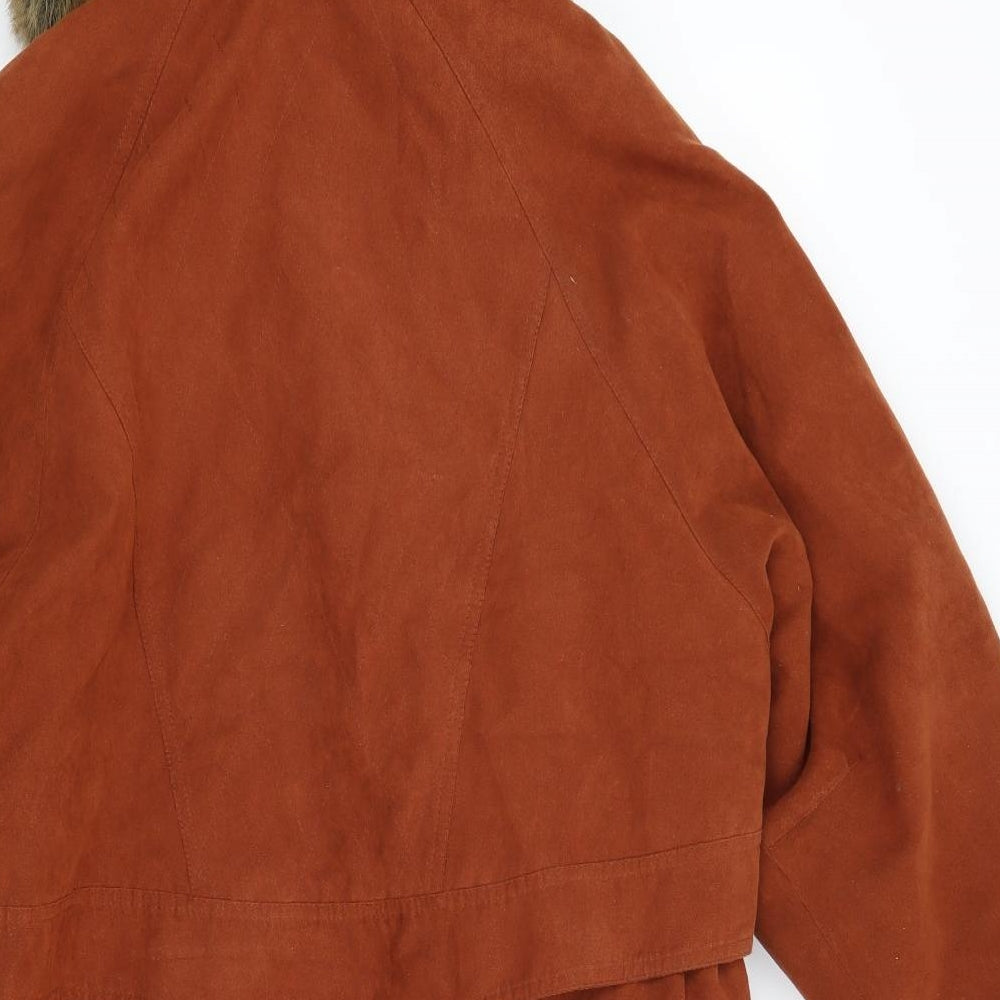 Sympatex Womens Brown   Overcoat Coat Size 14